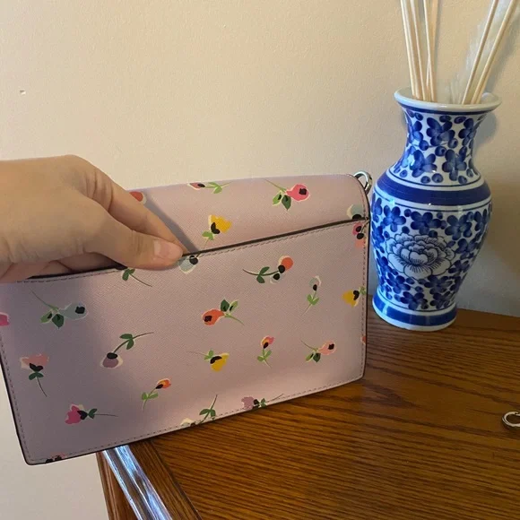 2019 Kate Spade NWT Cameron Wildflower Ditsy Convertible Crossbody + Wallet - Picture 9 of 13